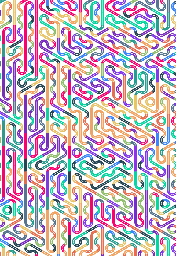 Hexagon Truchet